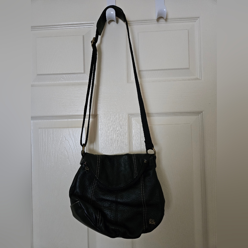 The Sak Black Shoulder/Crossbody Bag